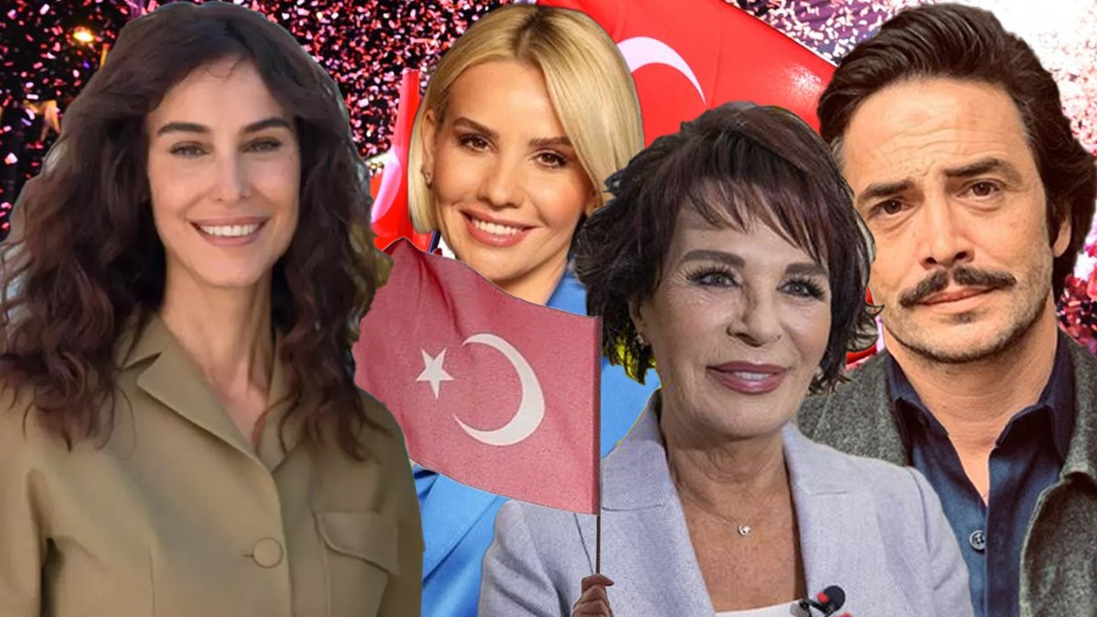 Ünlülerden 'Cumhuriyet' mesajları: İmkansız bir rüyaydı, gerçek oldu