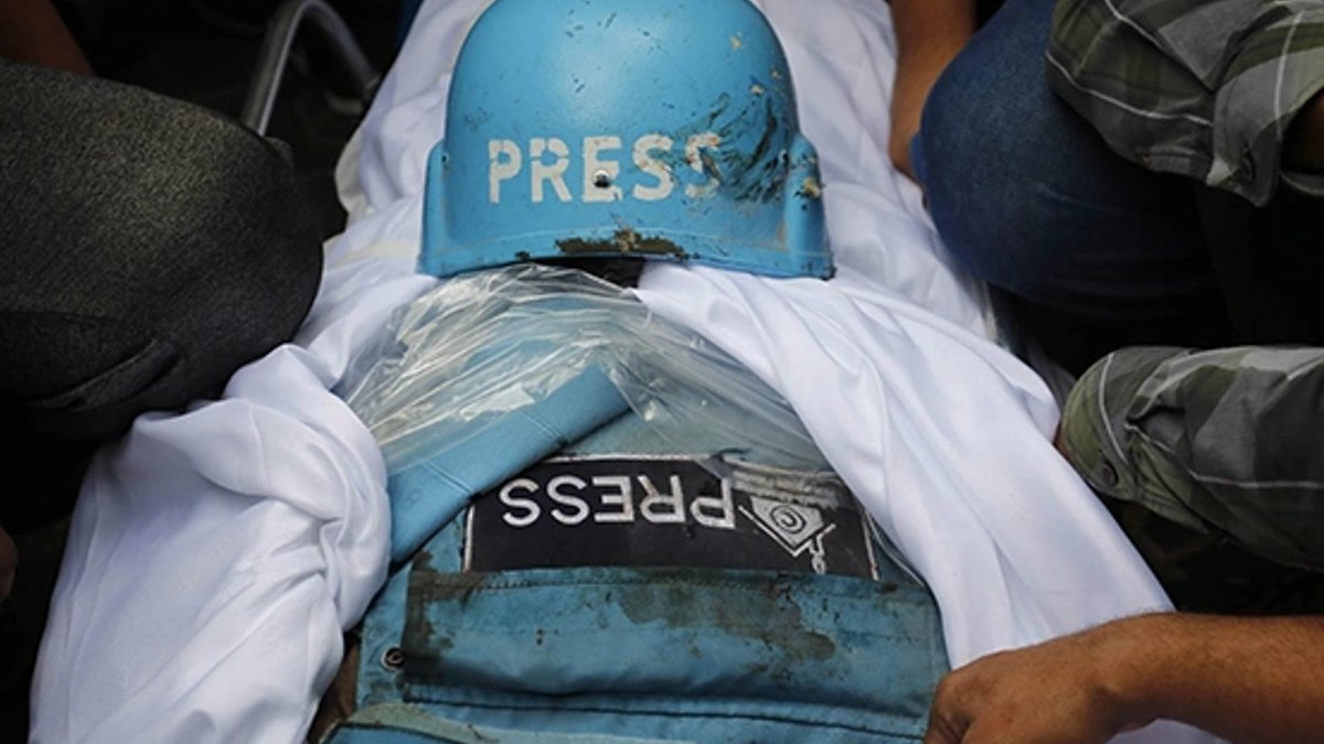 Basın mensupları da ateş altında! Gazze'de 23 günde 34 gazeteci öldü