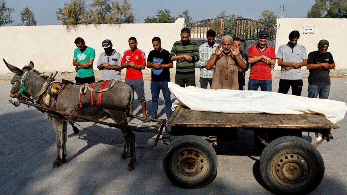 Gazze'de yakıt sıkıntısı sürüyor: Araçların yerini eşek arabaları aldı