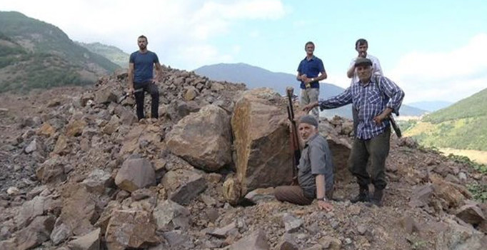 Ordu’nun Mesudiye ilçesi Topçam bölgesinde Karadenizliler terörist avına çıktı