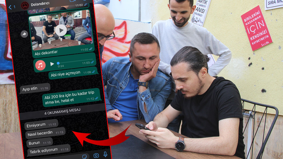 Böyle kurnazlık görülmedi: Kendisini dolandırmak isteyen şahsı ayaktüstü dolandırdı! Dolandırıcı bile tebrik etti