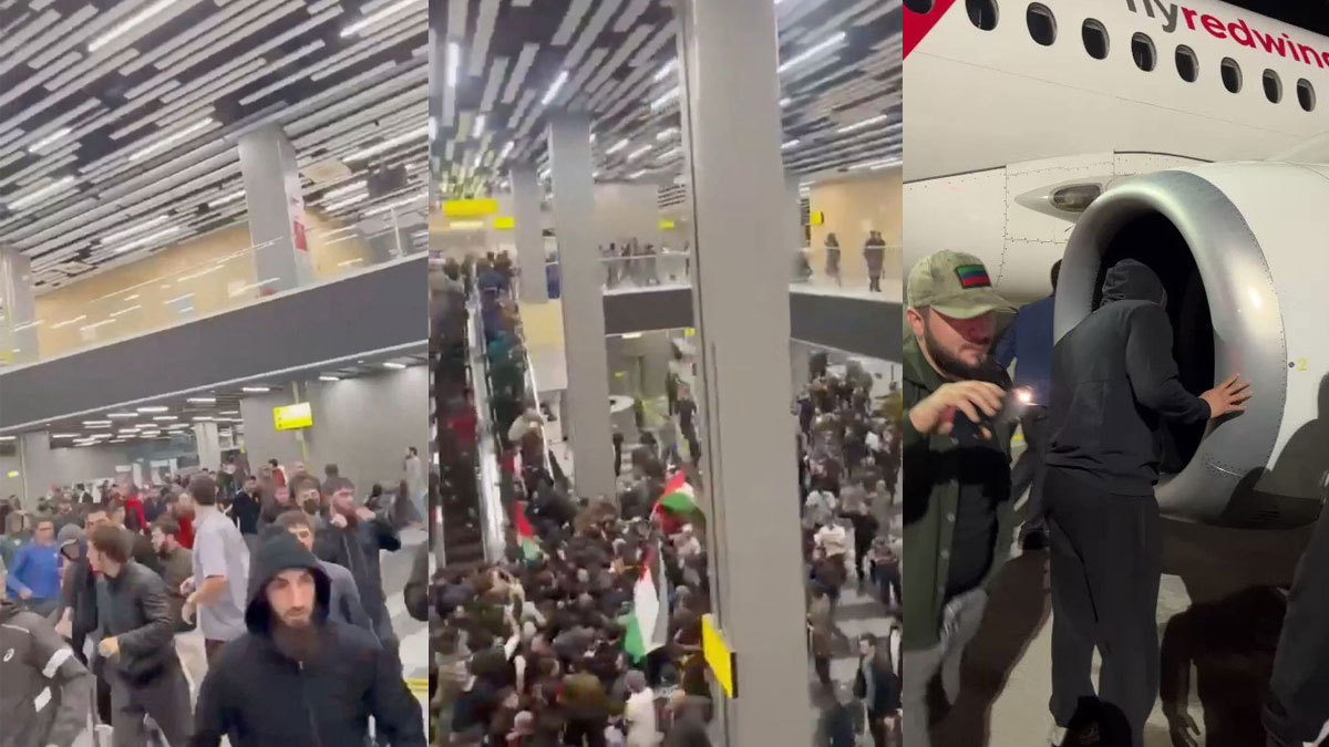 Dağıstan'da havalimanı basıp, Yahudi aradılar: 20 kişi yaralandı, 60 kişi gözaltında