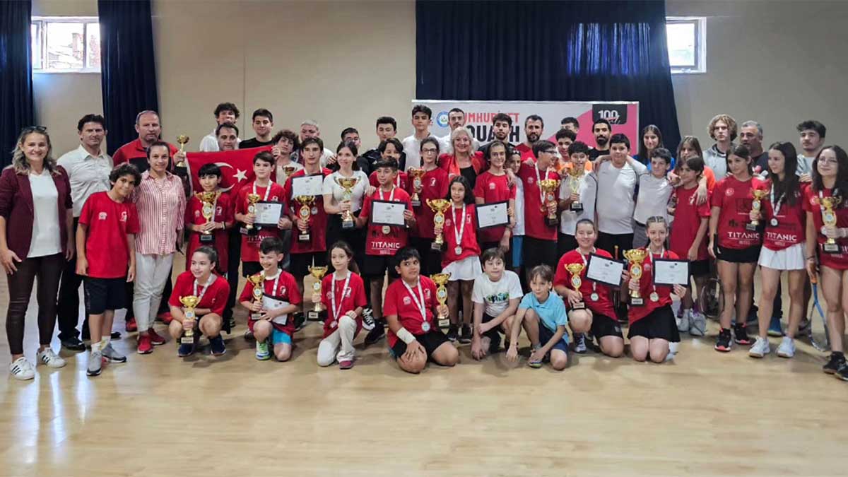 Cumhuriyet Squash Turnuvası’na büyük ilgi