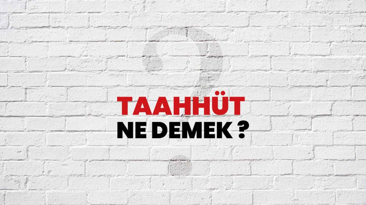 Taahhüt Ne Demek? İnşaat ve İş Dünyasında Taahhüt Ne Demek?