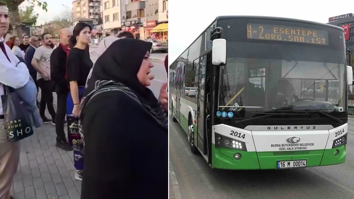 Otobüs şoförü 'Çok konuşuyorsunuz' diyerek tüm yolcuları indirdi: Onlarca vatandaş mağdur oldu