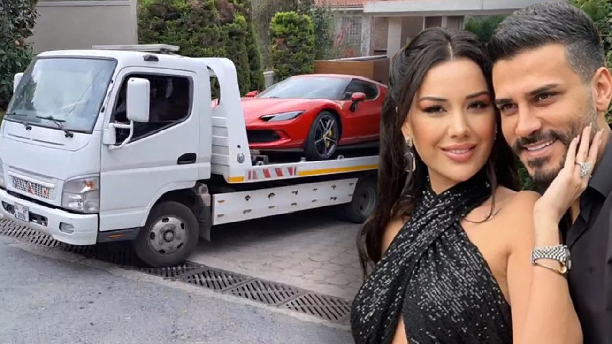 Polat çiftinin lüks araçları emniyette! Plakalardaki ayrıntı dikkat çekti