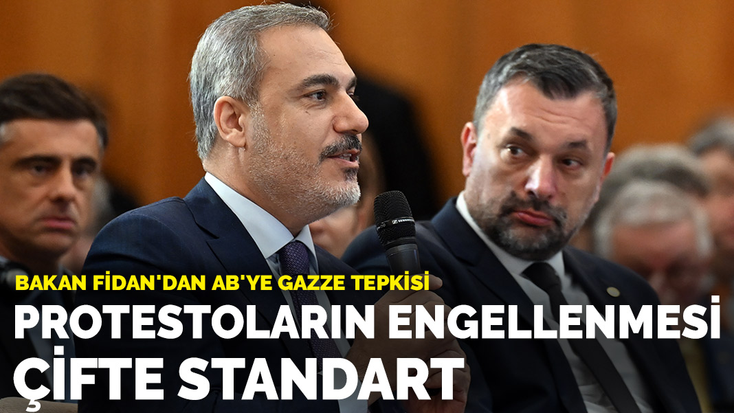 Dayanışma gösterilerinin engellenmesi çifte standard