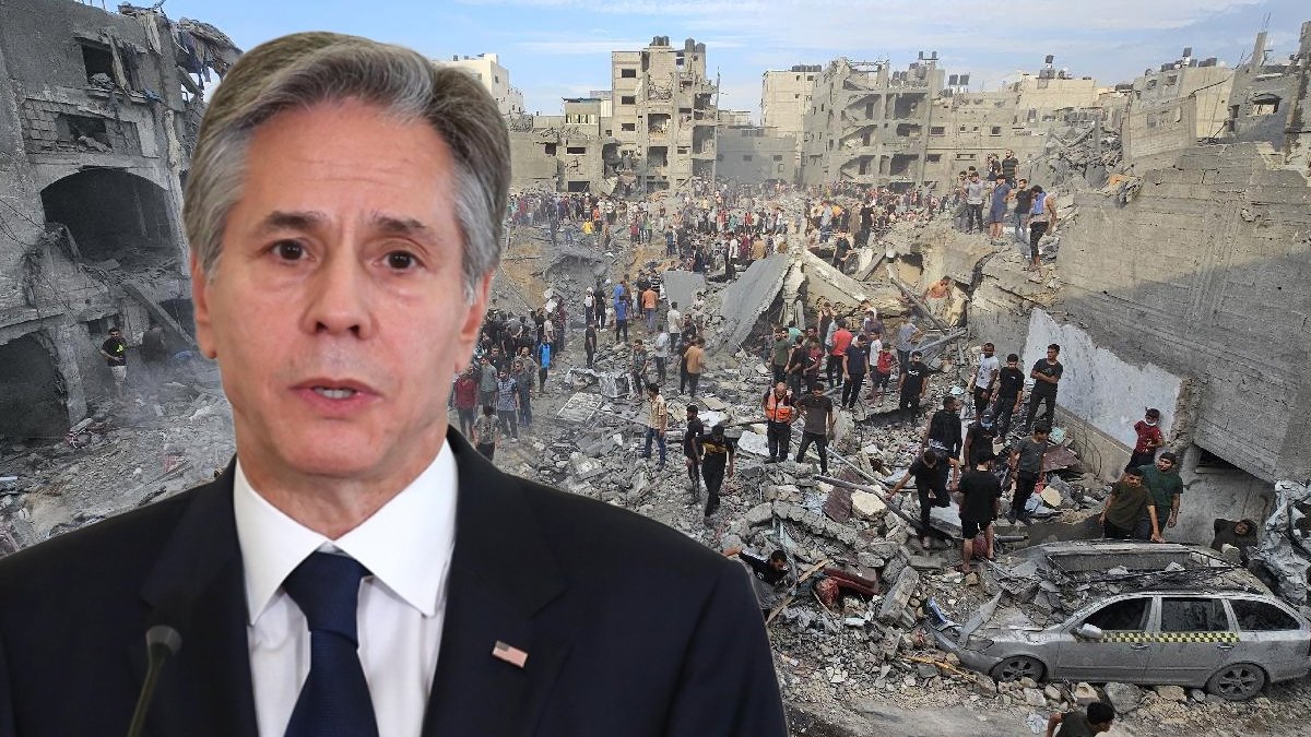 Blinken'dan Gazze mesajı: Siviller korunmalı, farklı cepheler açılmamalı