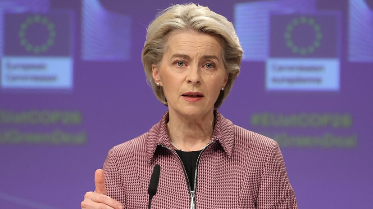 AB Komisyonu Başkanı Leyen Ukrayna'da konuştu: Üyelik için ilerliyoruz