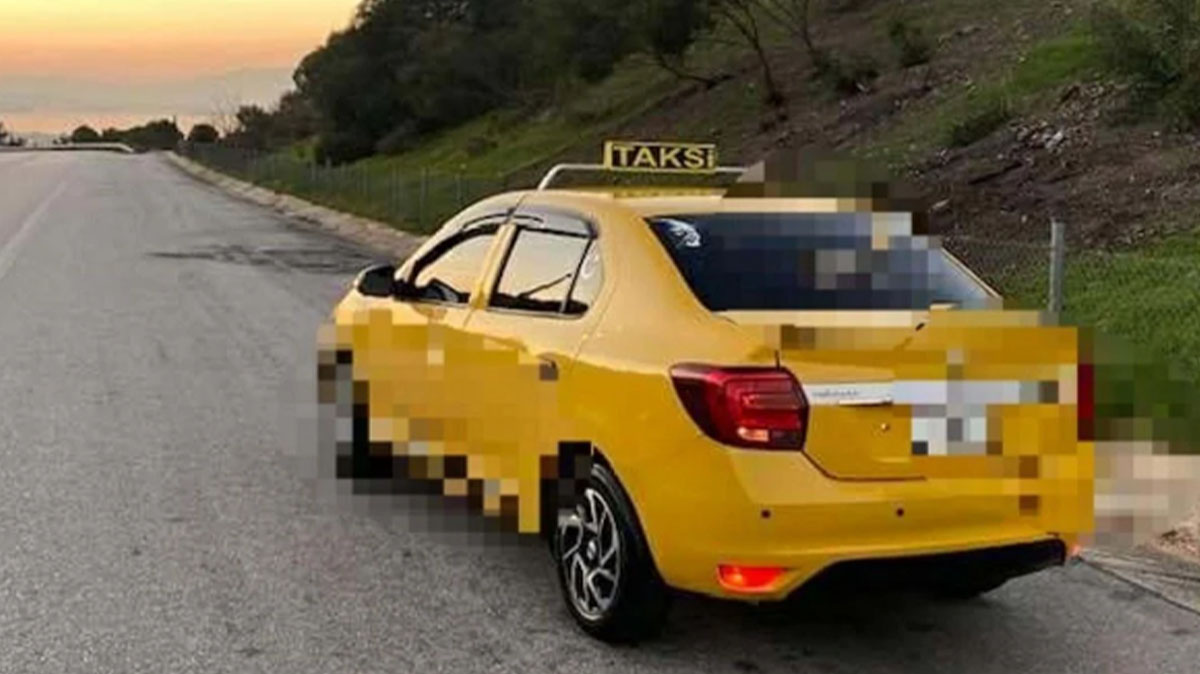 Takside şüpheli ölüm!