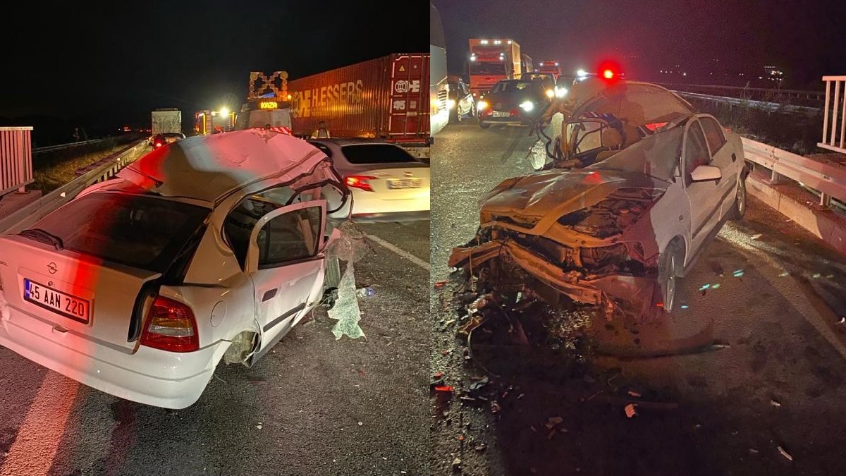 Balıkesir'de tırla otomobil birbirine girdi: Ölü ve yaralılar var