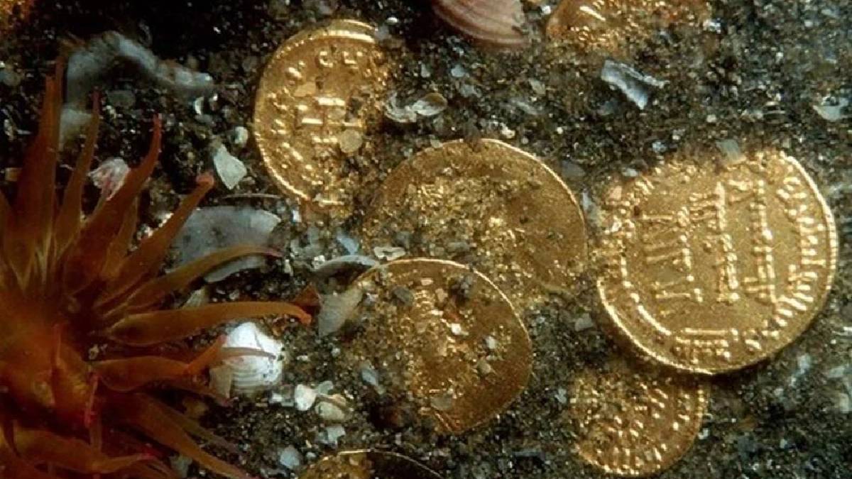 Çil çil altınları görenler gözlerine inanamadı! Koca bir hazine Akdeniz’de saklanmış! Yüzyıllardır aranılan hazine oradan çıktı