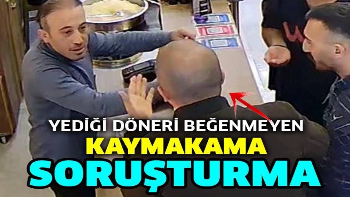 Döneri beğenmedim diyerek hesap ödemeyen kaymakam hakkında flaş karar! Artvin Valiliği haberi duyurdu