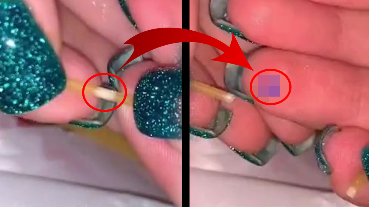 Makarnalarda bu beyaz noktayı görürseniz asla almayın! İçinden çıkanlar mide bulandırdı, o anlar kamerada