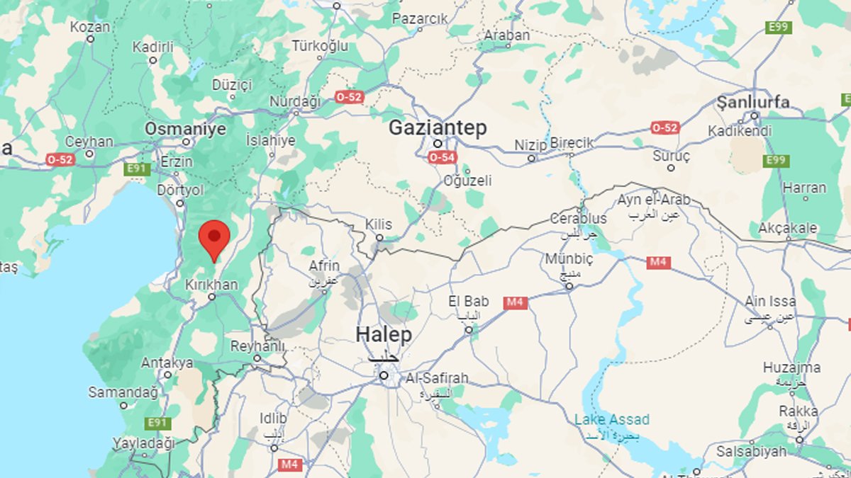 Hatay'da 4.8'lik deprem | Son depremler