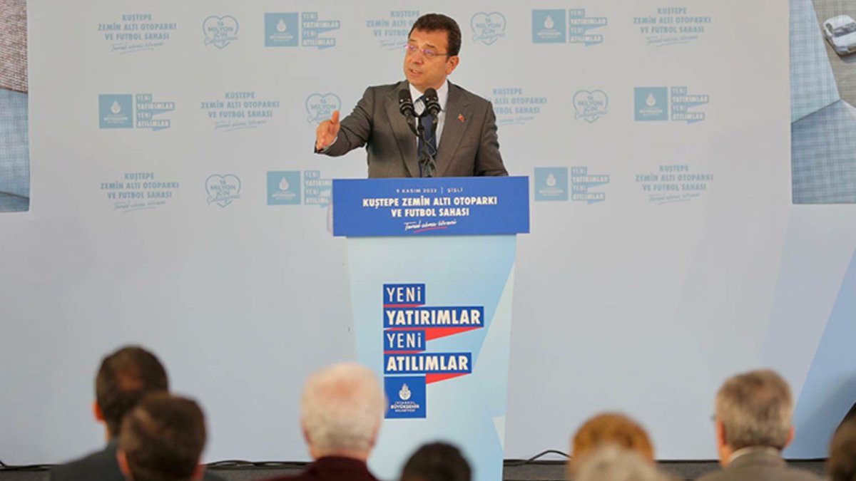 İmamoğlu'ndan 'adaylık' açıklaması