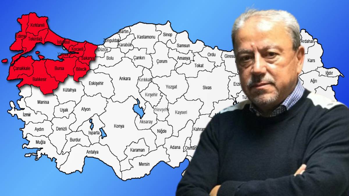İstanbullular yarına dikkat! Havayı koklayan adam Prof. Dr. Şen il il uyardı: Bursa, Kocaeli, Sakarya, Ankara, İzmir...