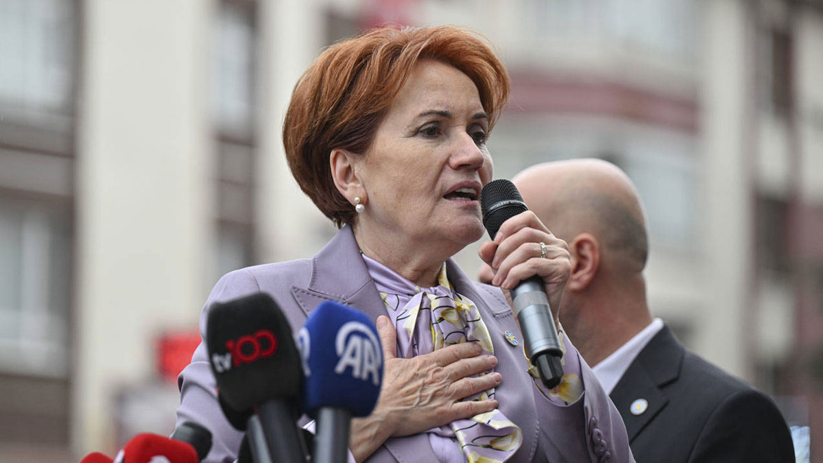 Akşener'den 'yargı krizi'ne ilişkin açıklama: Erdoğan'ın aklını başına alması lazım