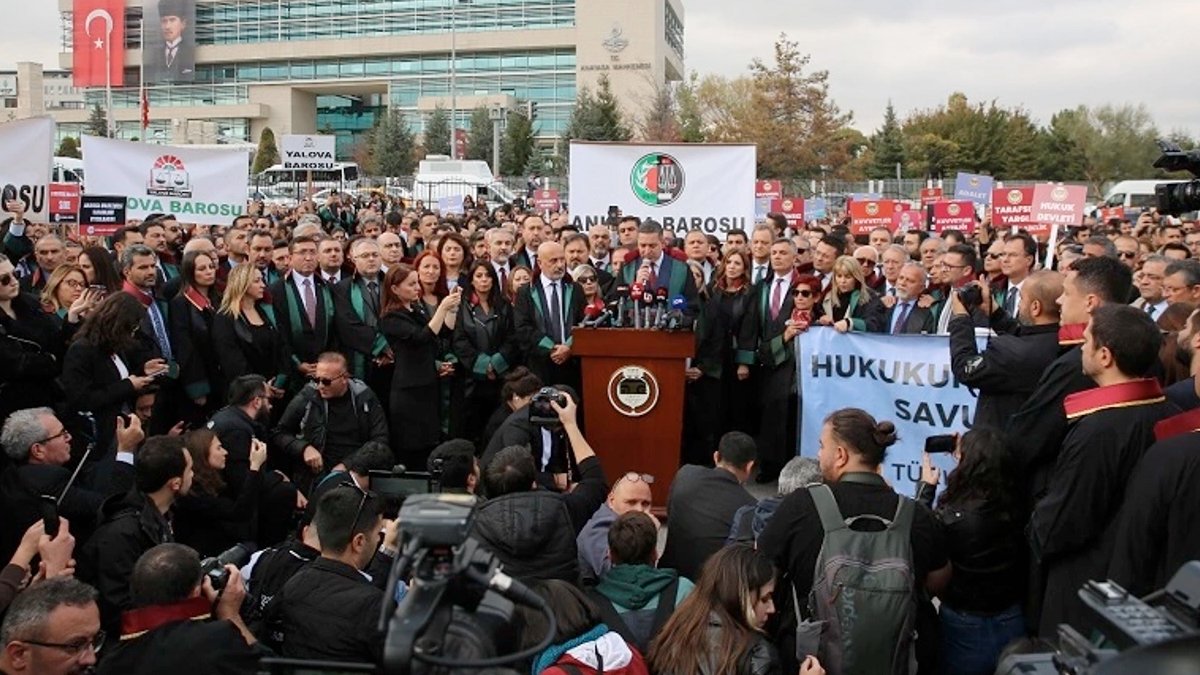 81 barodan açıklama: Anayasal sisteme saldırı