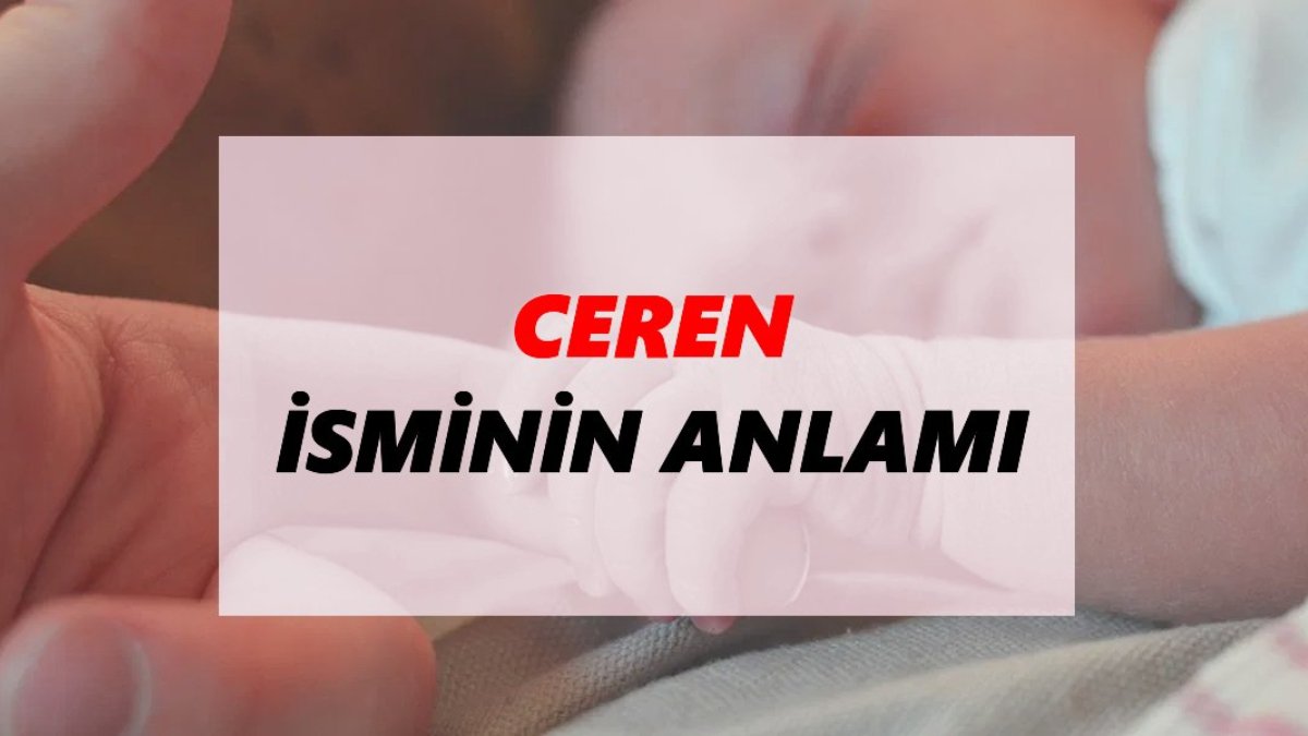 Ceren isminin anlamı?