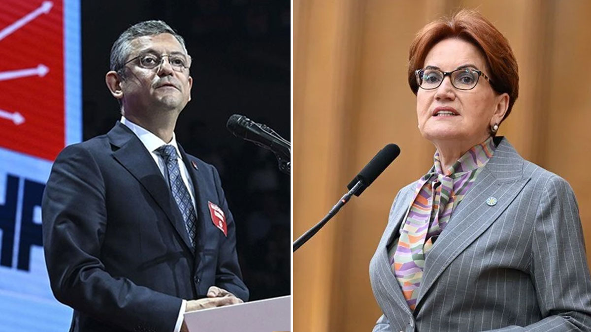 Özgür Özel ve Meral Akşener Ankara'da bir araya geliyor