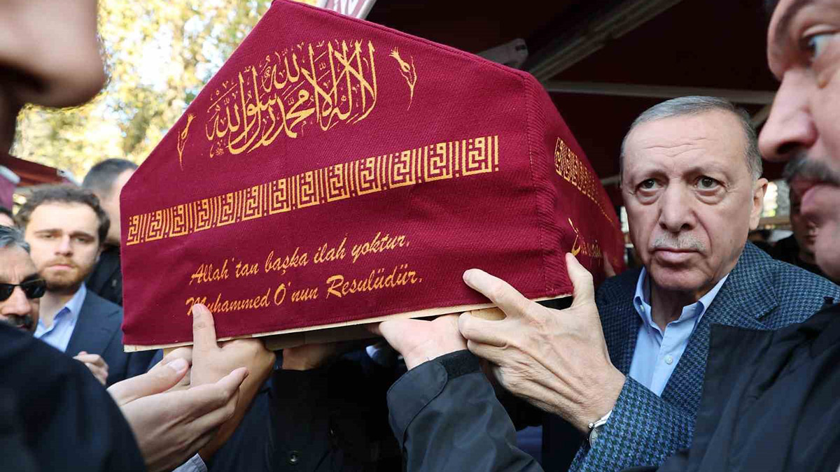 Cumhurbaşkanı Erdoğan, Hacer Coşan'ın cenazesine katıldı