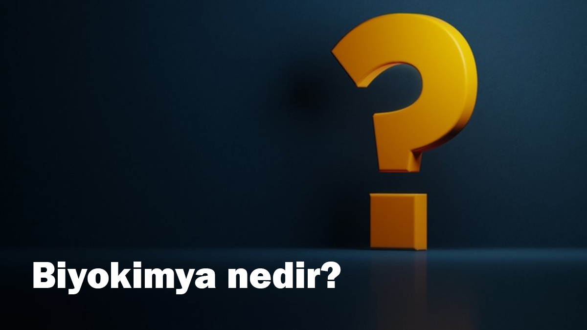 Biyokimya nedir?