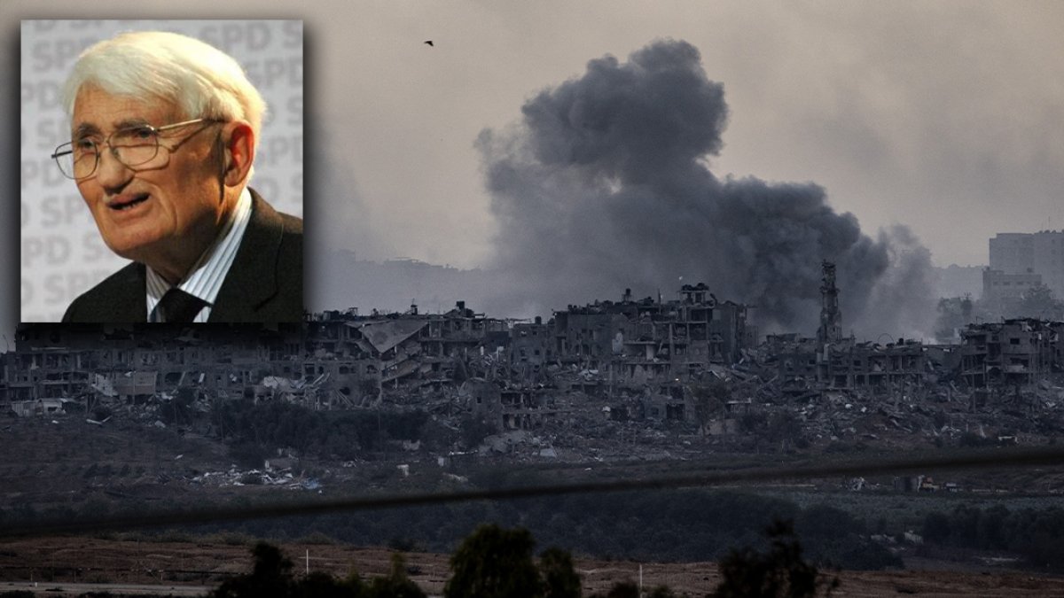 Yaşayan en ünlü Alman filozofun İsrail'e destek mektubuna tepki yağdı: Habermas Nazilerin izinde