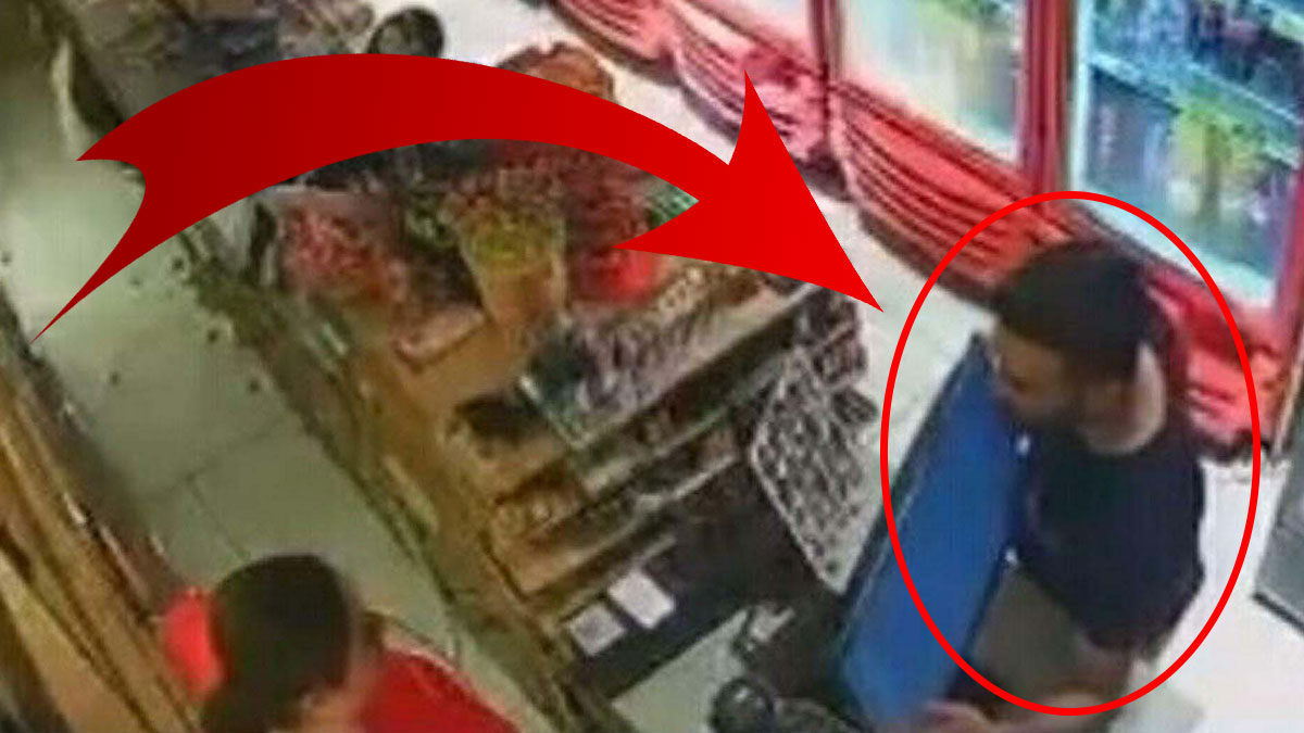 'Sahibinin haberi var' deyip çalmaya çalıştı! İlginç anlar saniye saniye kaydedildi