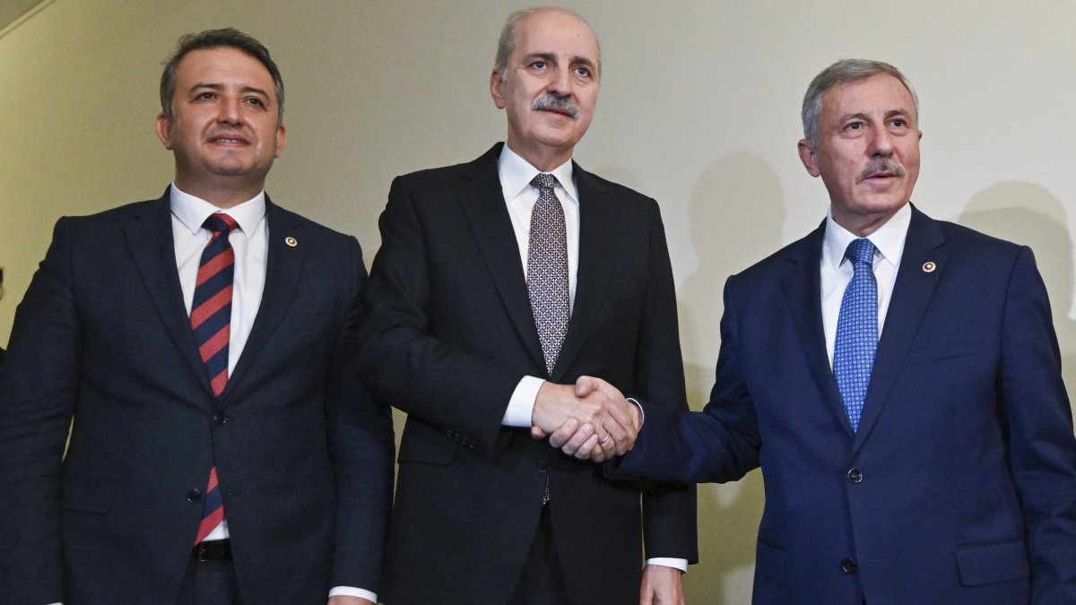 TBMM Başkanı Kurtulmuş'tan Saadet Partisi grubuna ziyaret