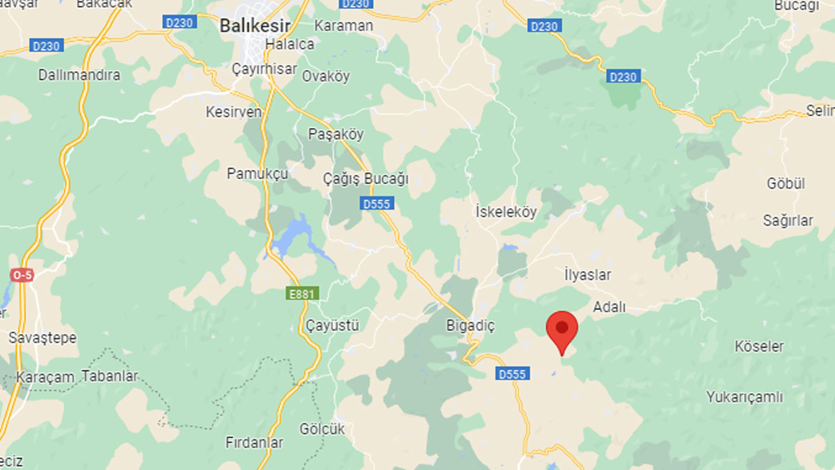Balıkesir'de 3.4 büyüklüğünde deprem | Son depremler