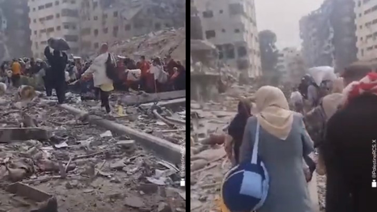 Kudüs Hastanesi'nden zorla çıkarılmışlardı! Filistinlilerin zorlu yolculukları paylaşıldı