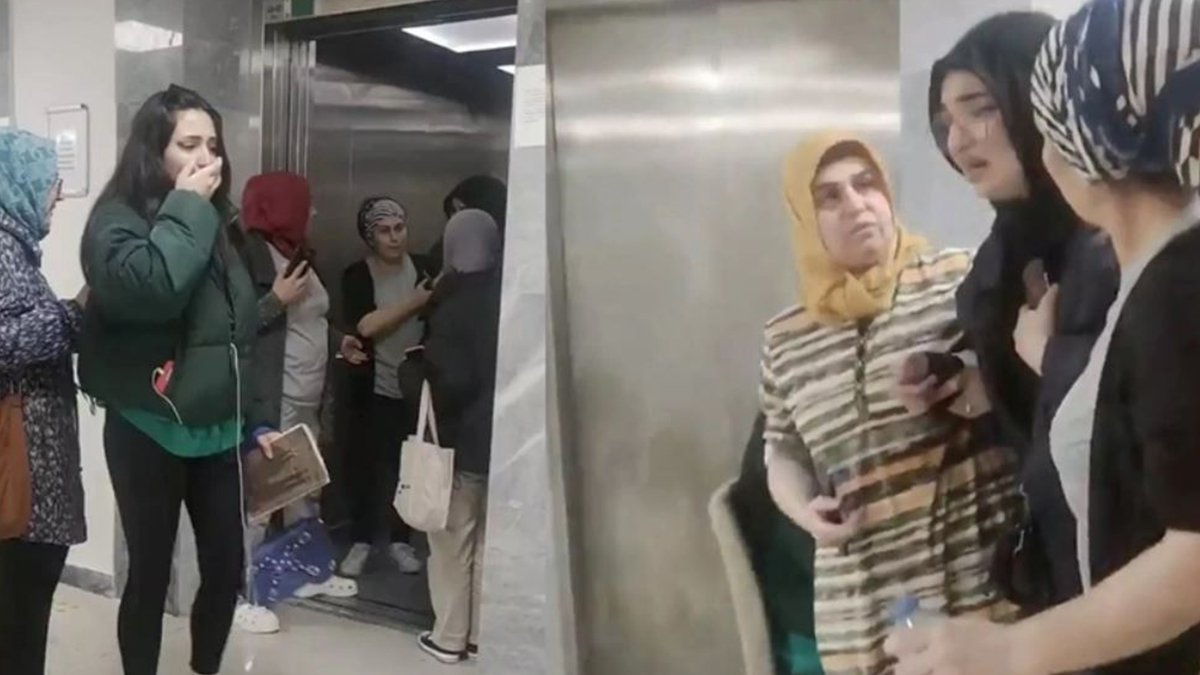 KYK yurdunda korku dolu anlar! 3. kattan aşağı çakıldılar!