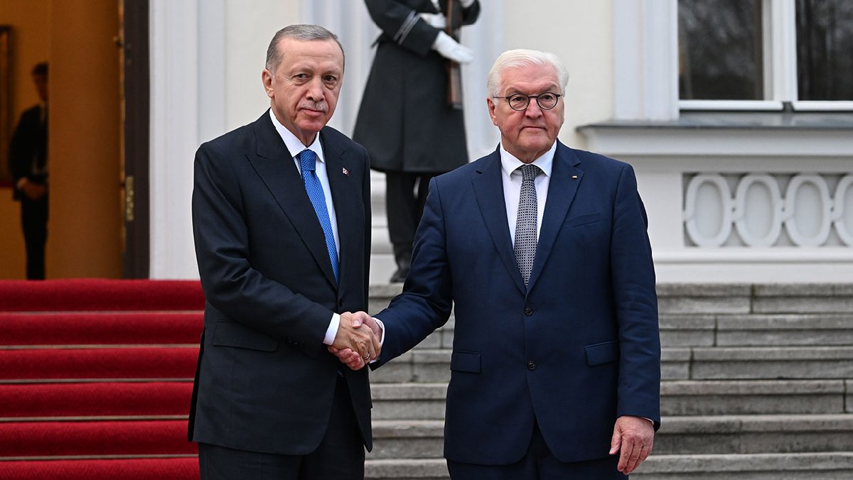 Cumhurbaşkanı Erdoğan Almanya'da