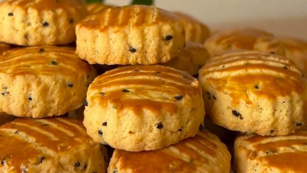 Çörek otlu kurabiye