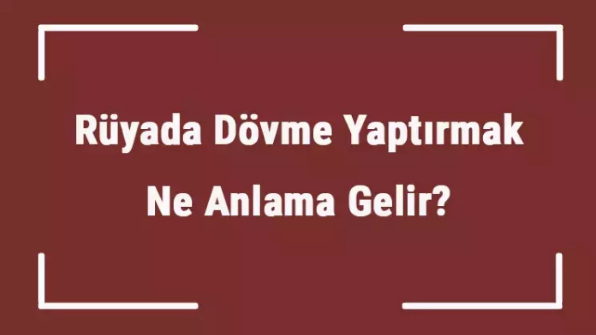 Rüyada Dövme Yaptırmak: Anlamı ve Yorumları