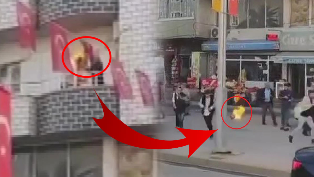 Cizre'de kalabalığın arasına adeta 'bomba' attı! Korku dolu anlar saniye saniye kamerada