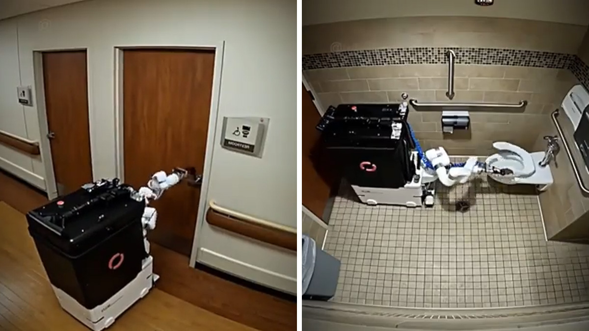 Teknoloji gelişmeye devam ediyor! O otelde temizliği robotlar yaptı