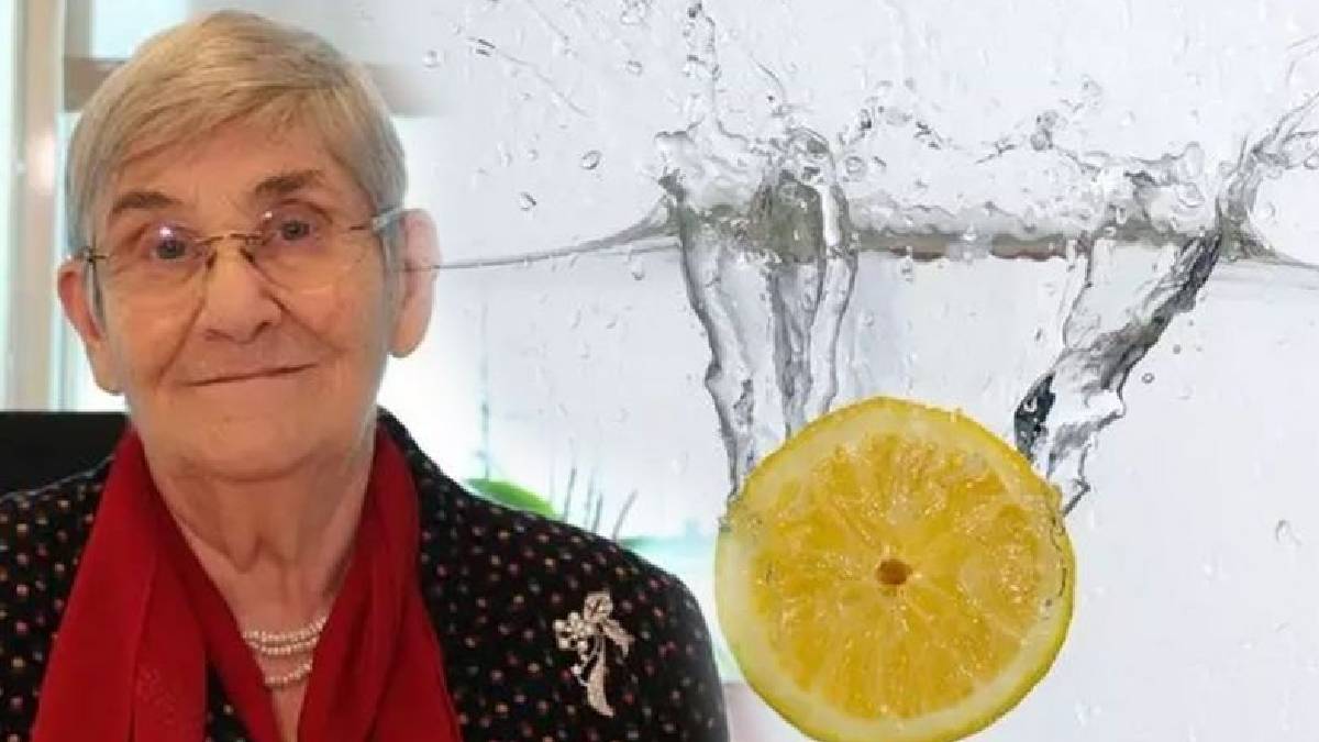 Limonlu suyun bilinmeyen faydasını Canan Karatay anlattı! Sirkeli su mu limonlu su mu daha faydalı açıkladı