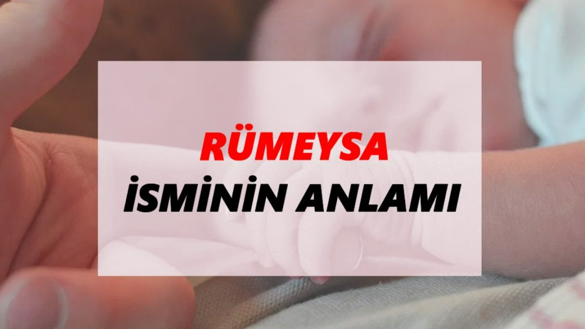 Rümeysa İsminin Anlamı