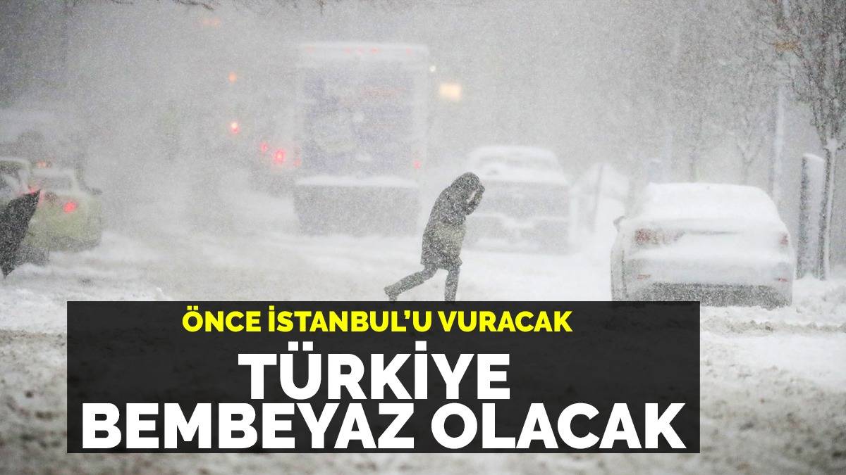 El Nino bitti La Nina geldi! Önce İstanbul'u vuracak sonra Türkiye'yi bembeyaz yapacak... Meteoroloji'den turuncu ikaz