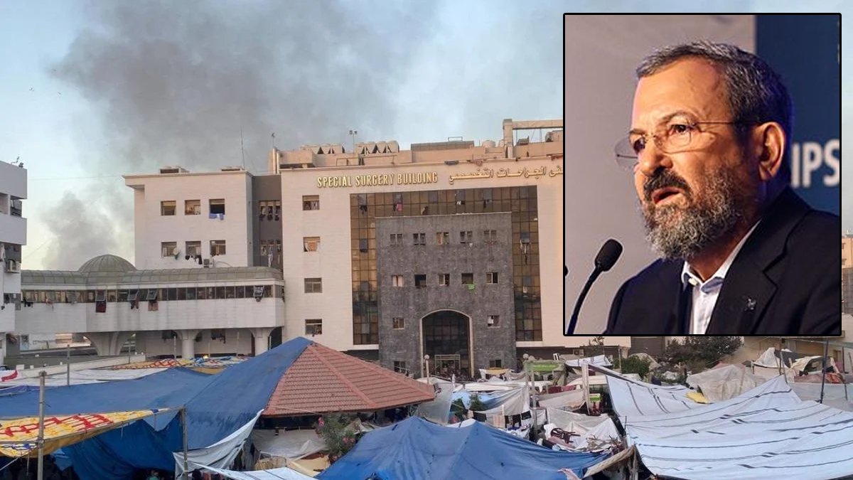 Eski başbakan Barak'tan 'Şifa Hastanesi' iddialarına yanıt: Sığınakları İsrail inşa etti