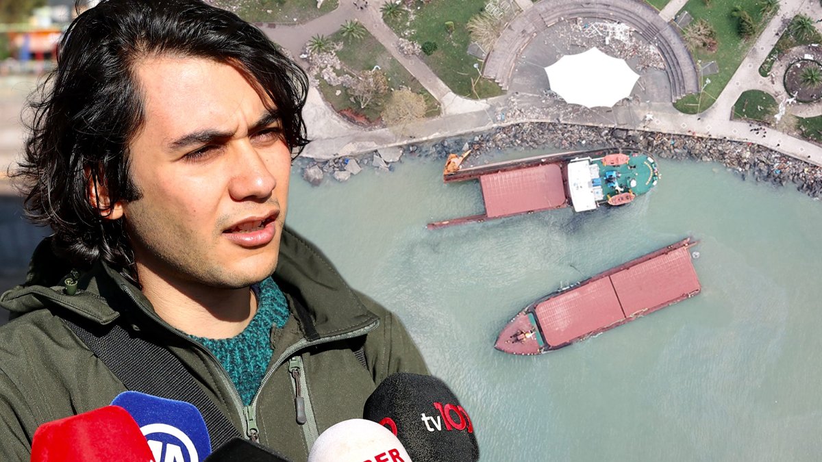 İkiye bölünen gemiden kurtulan personel o anları anlattı: 12 metre dalga vardı, kimse yardıma gelemedi