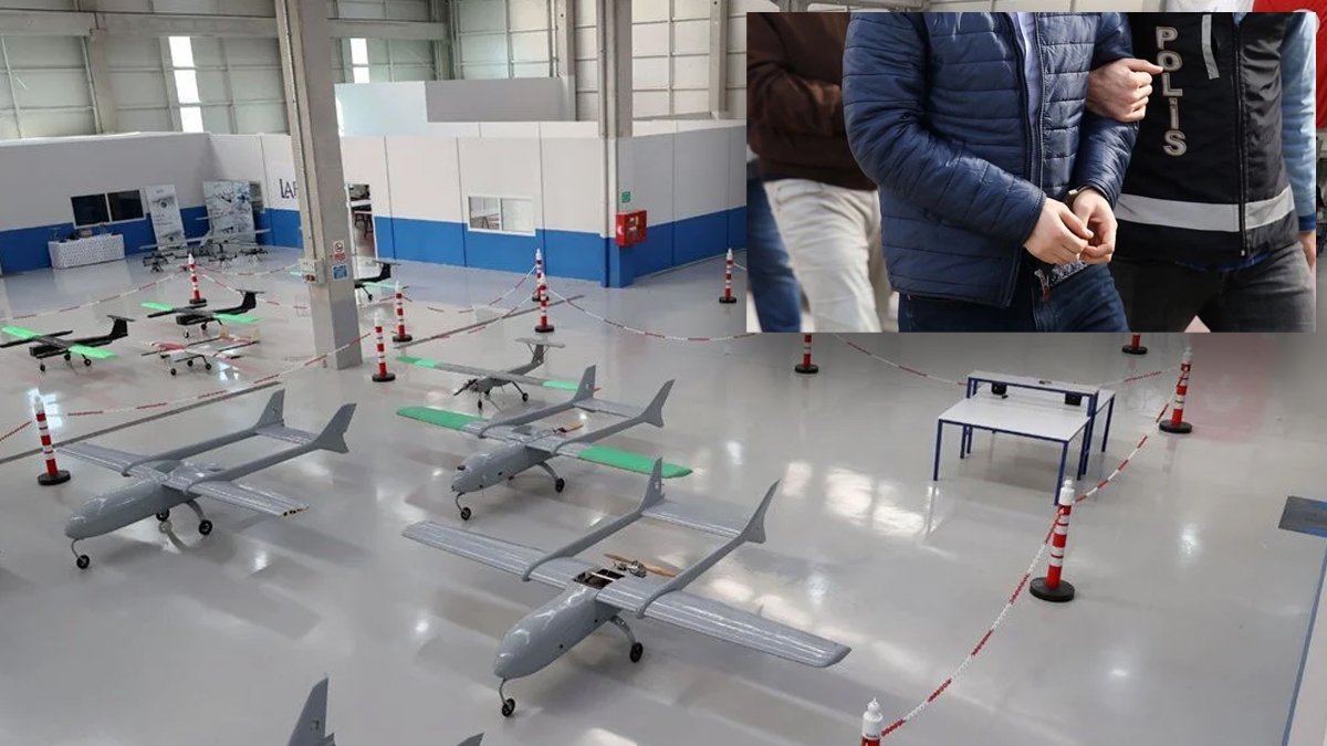 Baykar'dan 4 hard disk çalan stajyere kelepçe: Suçunu itiraf etti