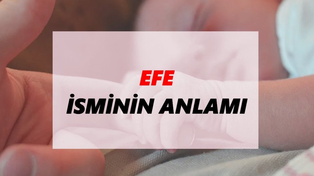 Efe isminin anlamı