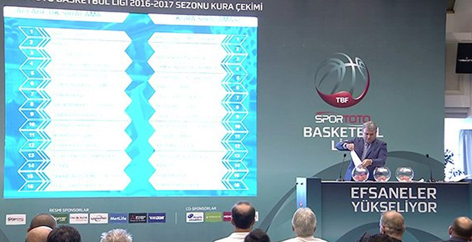 Spor Toto Basketbol Ligi'nde fikstür çekildi