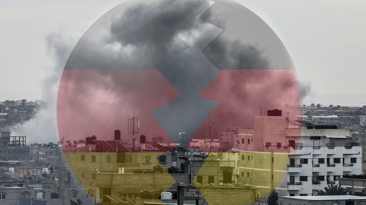 İsrail- Filistin savaşı Almanları ikiye böldü