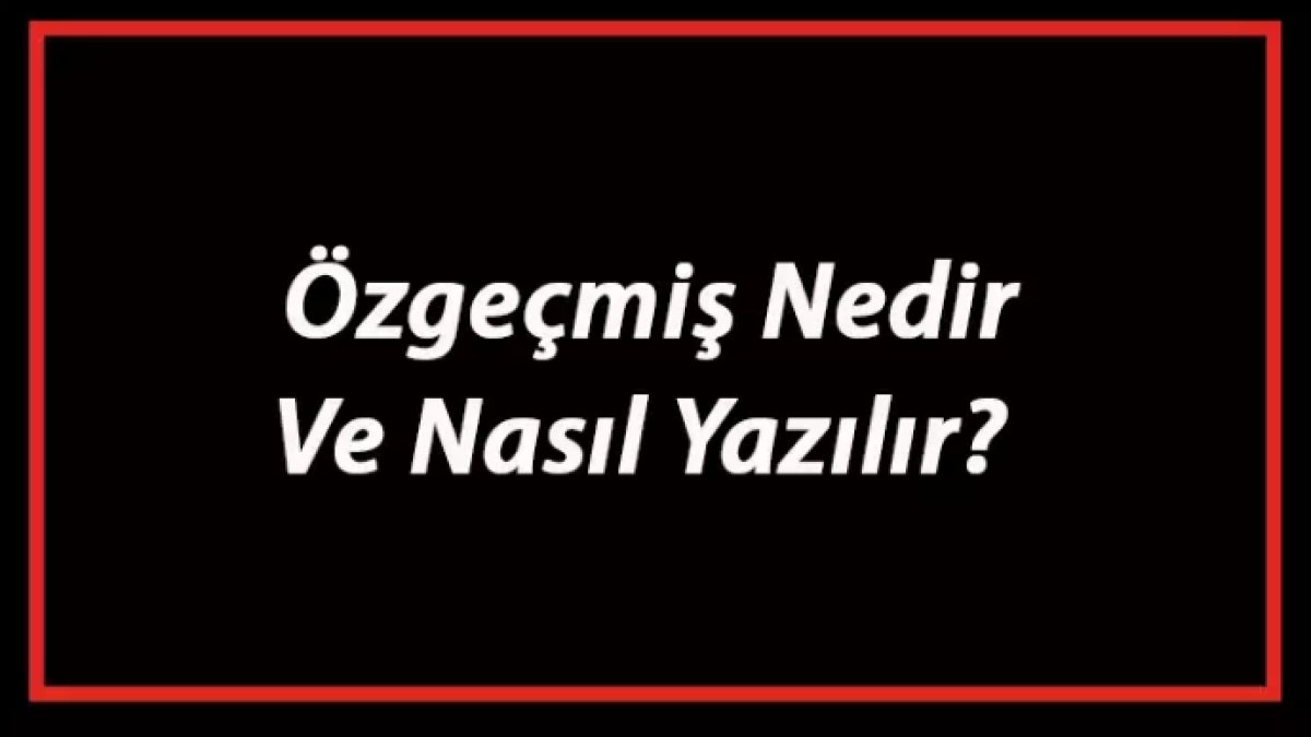 Özgeçmiş Nasıl Yazılır: İş Başvurularınızı Etkileyici Hale Getirin