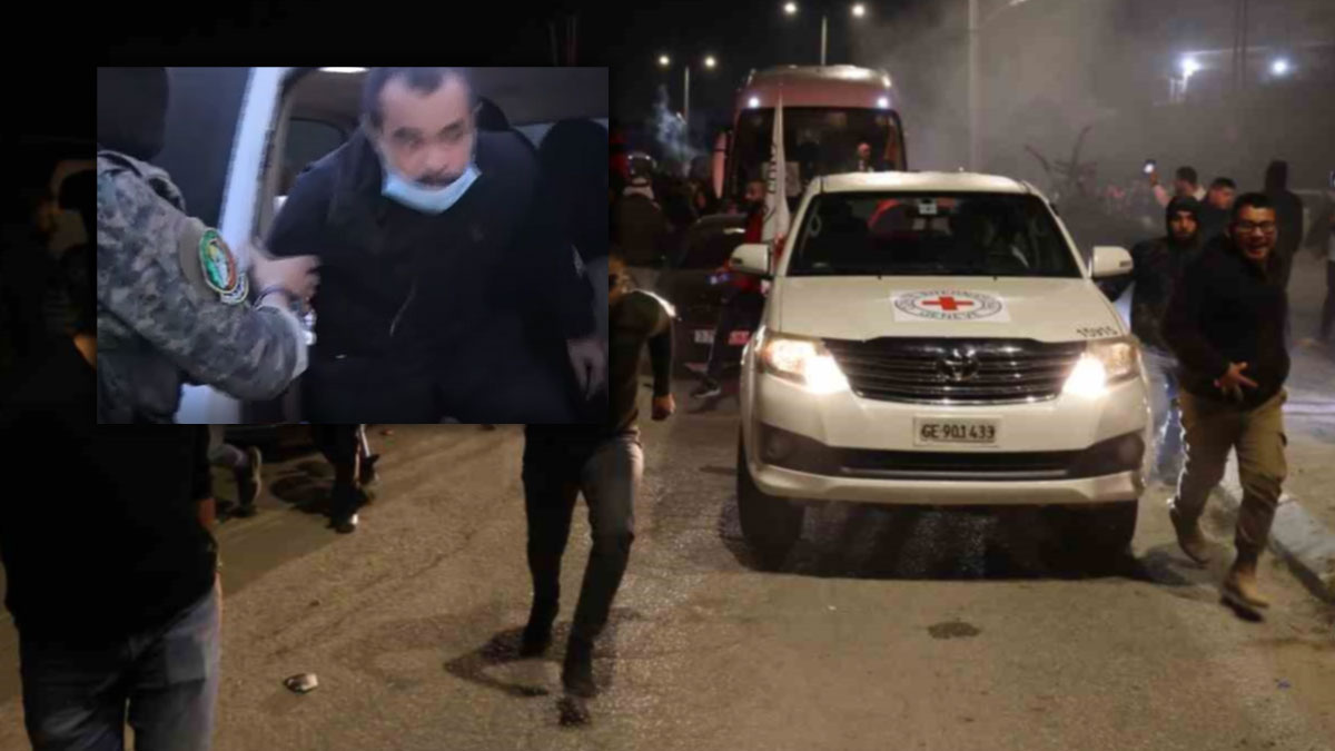 Gazze'de ilk esir takası tamam: Hamas o anların görüntüsünü paylaştı