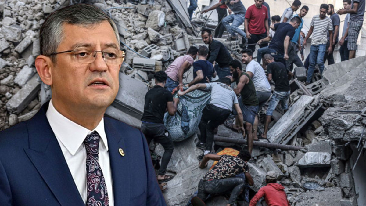 CHP lideri Özel'den 120 lidere Gazze için 'acil' çağrı